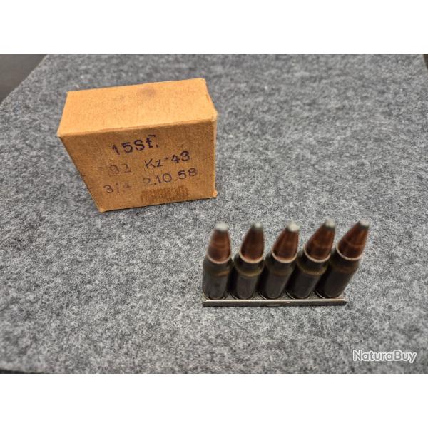 lame de 5 munitions 7,92 x 33 1944 neutralis� SK ST 3