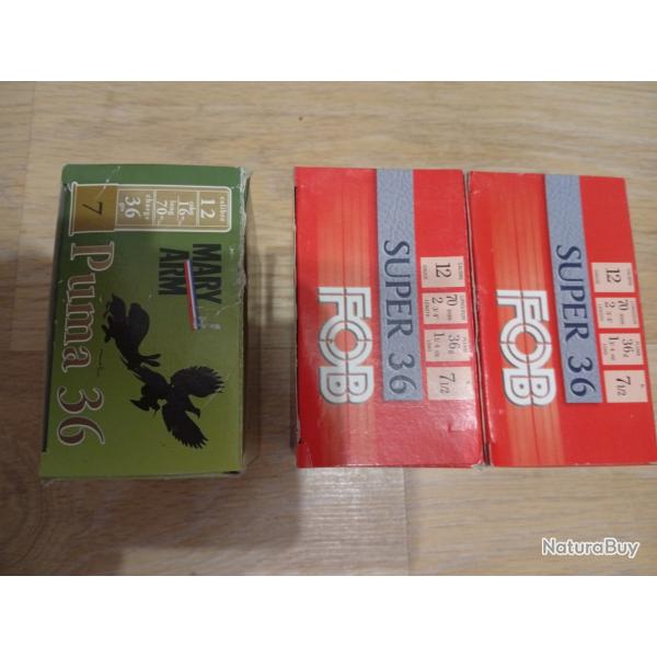 Cartouches calibre 12