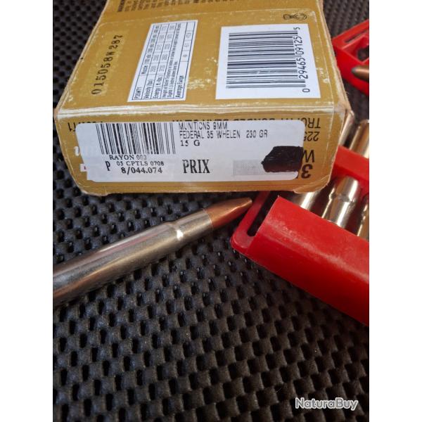 Balles 35 whelen  230 gr x 14