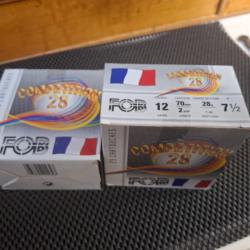 50 cartouches Fob comp&eacute;tition 28 g en 7.1/2
