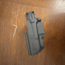 HOLSTER GHOST THUNDER ELITE GLOCK SMALL FRAME 17 19 45 20 22 23 GEN4/5/6 GAUCHER