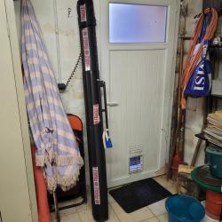 Ensemble baguage rigide canne et moulinet pour p&ecirc;che exotique