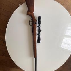 Carabine &agrave; verrou Ansch&uuml;tz Mod. 1532 calibre 222 Rem
