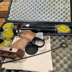 Pistolet &agrave; plomb cp2 walthercal 4,5