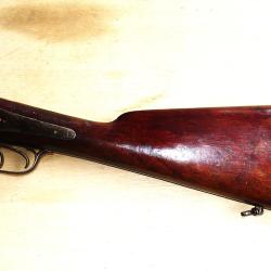Fusil &agrave; percussion centrale &agrave; cl&eacute; lefaucheux
