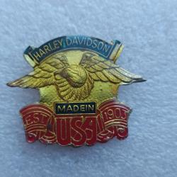 PINS  HARLEY DAVIDSON MADE IN USA EST 1903