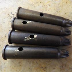 303 BRITICH - 7.7X56 R - BALLE &agrave; blanc- Marquage : Belgique  F N  51  neutralis&eacute;e