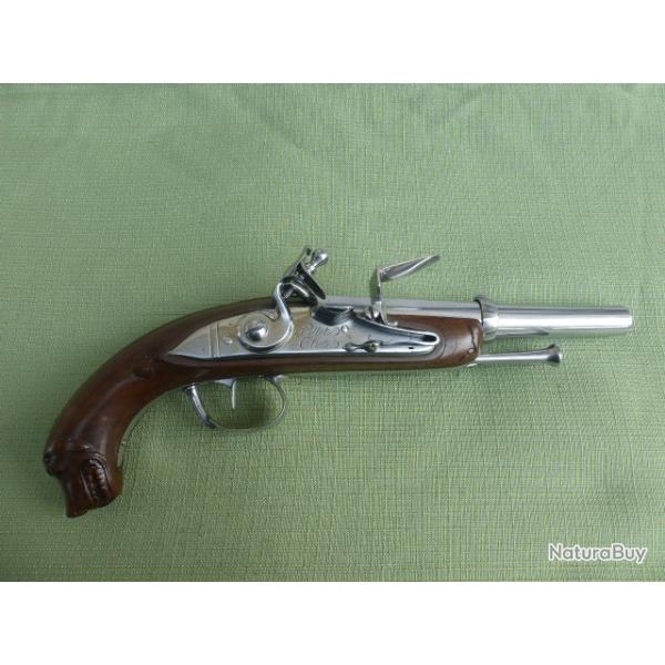 Tr�s beau pistolet d'officier chien de mer