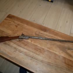 Fusil de braconnier Cal 20 &agrave; broche