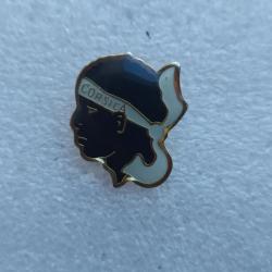 PINS REGIONALE EMBLEME DE LA CORSE TETE MAURE CORSICA