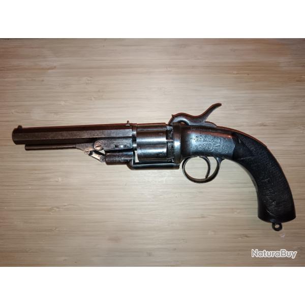 RARE REVOLVER DE TRANSITION JOSEPH LANG CAL. 44