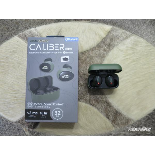 oreillettes caliber bluetooth