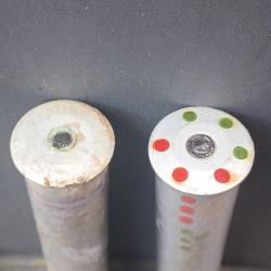 Lot de deux fus&eacute;es &eacute;clairantes ou signalisation Allemandes GM WW2