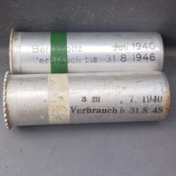 Lot de deux fus&eacute;es &eacute;clairantes ou signalisation Allemandes PM WW2