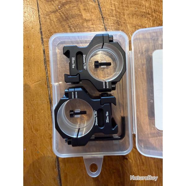 Collier de montage discoveryopt 34mm /1.26