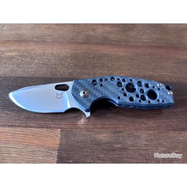 Fox Suru FX-526CF Bronze, Carbon Fiber couteau de poche, Jesper Voxnaes design