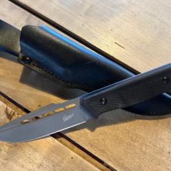 Couteau Kizlyar Supreme Baikal G10 noir NOS