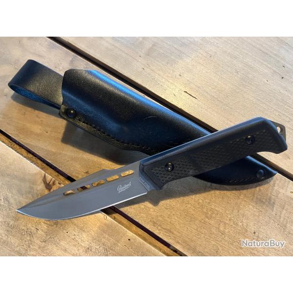 Couteau Kizlyar Supreme Baikal G10 noir NOS