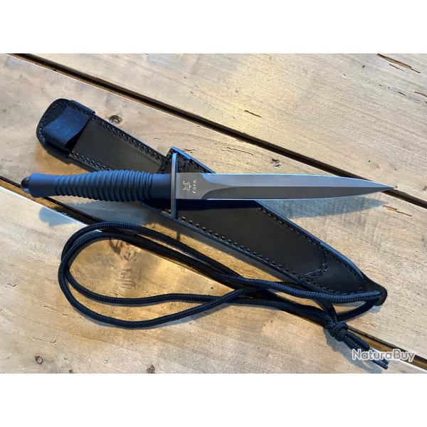 Couteau dague Fox Fairbairn Sykes FX-592 aluminium NOS
