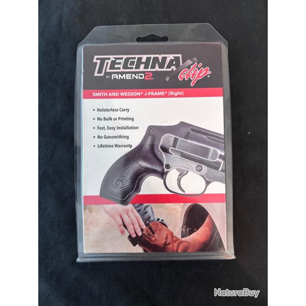 TechaClip smith Wesson J-Frame