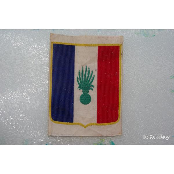 INSIGNE TISSU SECTION SPORTIVE  DE LA  LEGION  ETRANGERE  ---- PERIODE VICHY  ---------------