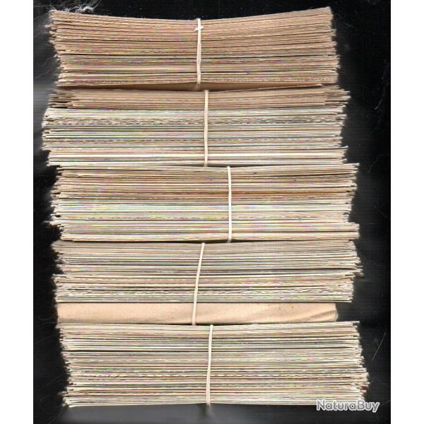 lot de 500 cartes postales modernes , semi-modernes et anciennes  france diff�rentes ,