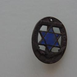 INSIGNE  REGIMENT  INFANTERIE  COLONIAL  MAROC  ETOILE BLEU  --------D.BER ---1939