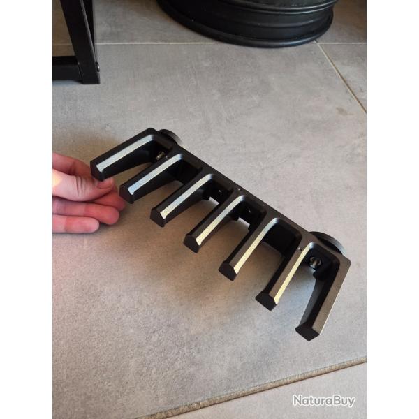 SUPPORT CHARGEURS PMAG AIMANT� POUR COFFRE D'ARME