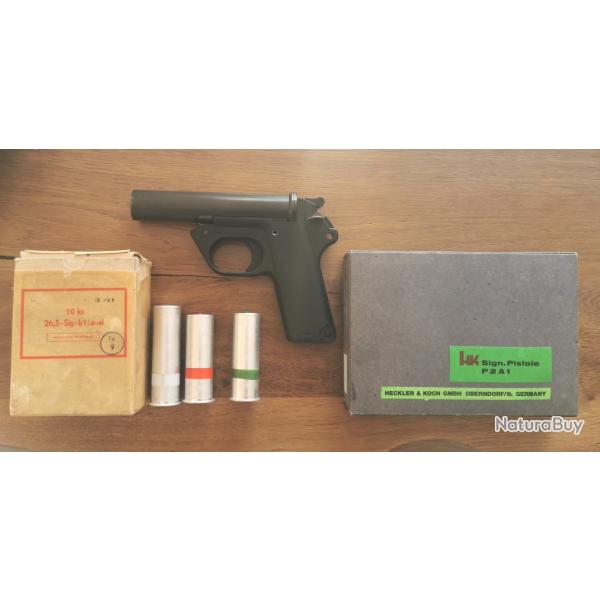 Pistolet lance-fus�es r�glementaire allemand mod�le HK P2A1