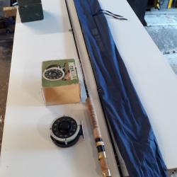 canne et moulinet Mitchell truite mouche