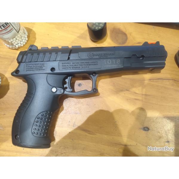pistolet � billes beeman marksman repeater 1018