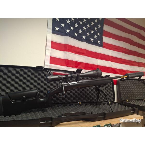 BROWNING X-BOLT VARMINT CAL.308 win + LUNETTE +SILENCIEUX + BIPIED+ MALLETTE