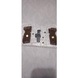Magnifiques Plaquettes de crosse Bois pour BERETTA M92 FS UMAREX