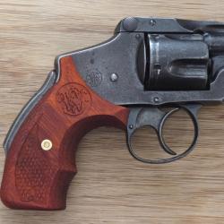 Plaquettes bois palissandre Smith & Wesson Safety 38 (V1)