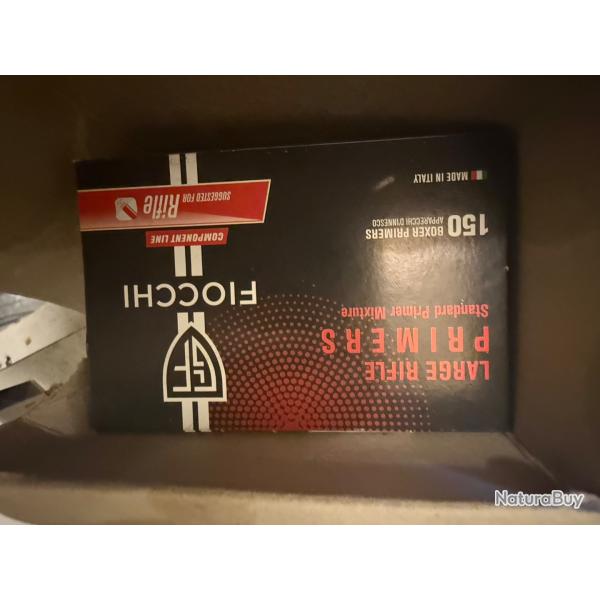 7boitex150 Amorces fiocchi large rifle