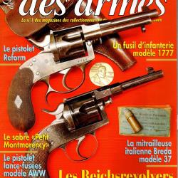 gazette des armes 368 reichsrevolvers double action,fusil infanterie 1777, pistolet reform,