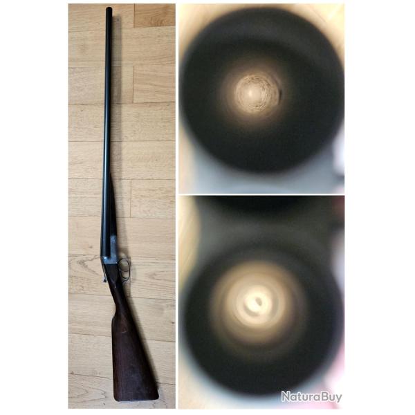 Fusil juxtapos� Anglais T Page Wood en calibre 12/70 mm