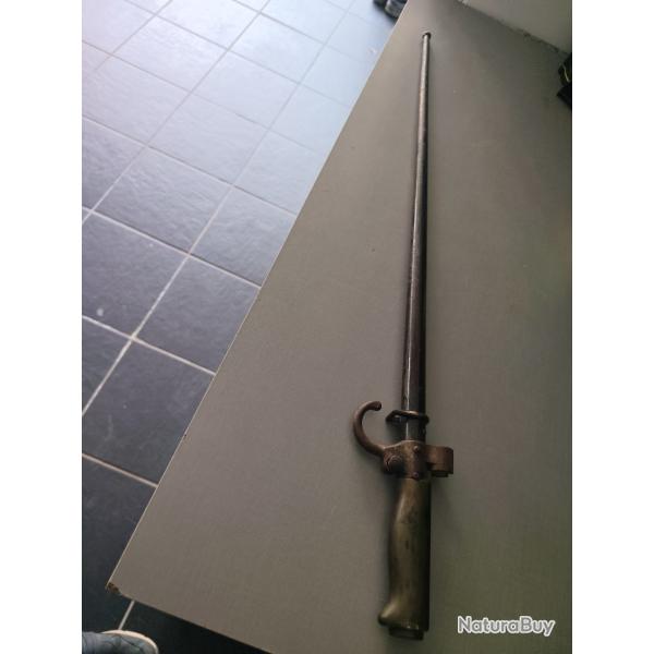 Ba�onnette Lebel avec son fourreau