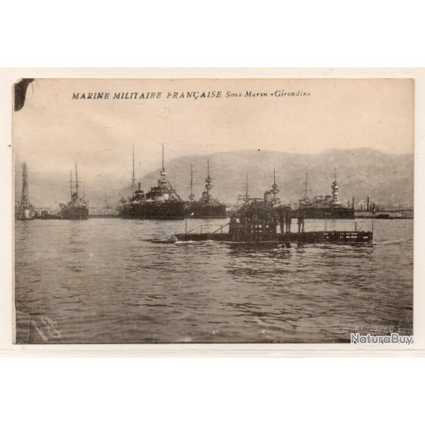 Carte Postale Ancienne - Marine de Guerre - Sous-Marin Thon -N�1533