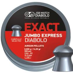 Plombs JSB Exact Diabolo Jumbo Express BigBox 5.52 mm 14.35 grain