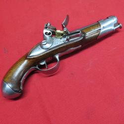 Pistolet a silex de Gendarmerie an IX manuf. de Maubeuge