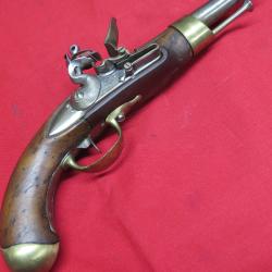 Pistolet a silex de Cavalerie an XIII Manufacture de Mutzig