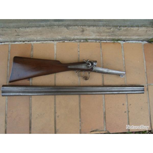 FUSIL CHIEN PERCUTION CENTRALE CAL 12/65 BERNARD