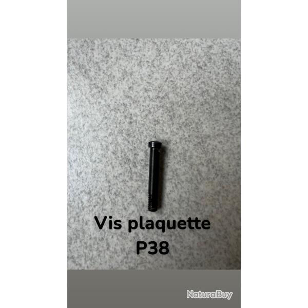 Vis plaquettes Walther P1/P38