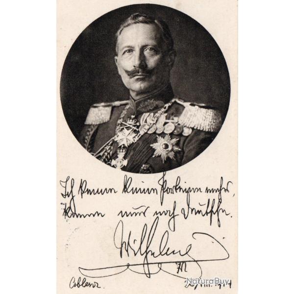 Carte postale de Guillaume II -N�7672