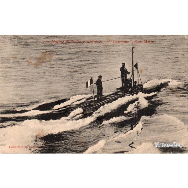 Carte Postale Marine Militaire Fran�aise "Gymnote" Sous-Marin -N�7673