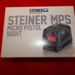 Viseur point rouge Steiner MPS Noir - 3.3 MOA (MPS Micro Pistol Sight)