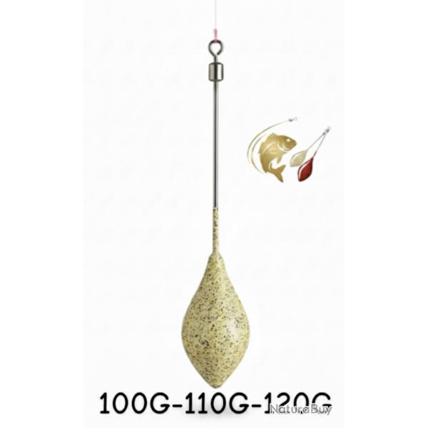 Plomb de p�che 120g sable