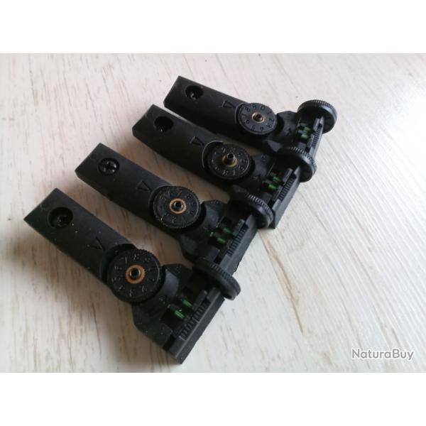 Hausse carabine b3 air comprim� kandar artemis etc...