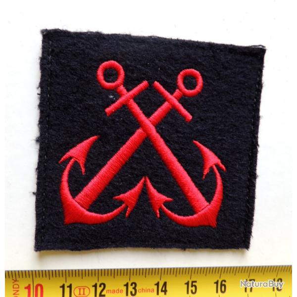 INSIGNE DE BRAS MARINE NATIONALE / FUSILIERS MARINS / R.B.F.M.